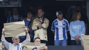 Juan Carlos Escotet, presidente y dueño del Deportivo.