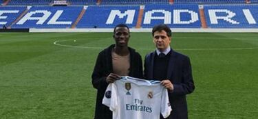 Vinicius se viste de madridista