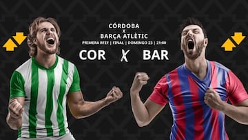 Pronósticos Córdoba CF vs. Barça Atlètic: horario, TV, estadísticas y cuadro