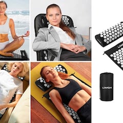 Tenemos una esterilla de acupresión con almohada para eliminar la tensión diaria