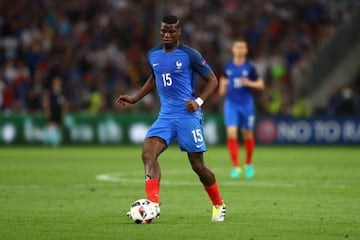 Pogba's France side meet Portugal in the Euro 2016 final on Sunday.