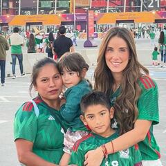 Critican a la esposa de Andrés Guardado por llevar a su niñera al Mundial de Qatar