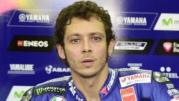 Rossi, contra las cuerdas en Cheste.