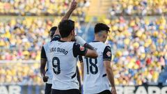 Las Palmas 2-3 Valencia: resumen, goles y resultado