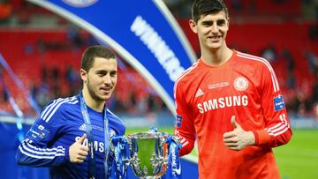 Courtois: "Hazard would enjoy playing at Real Madrid"