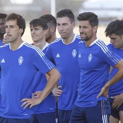 El Zaragoza retoma esta tarde los entrenamientos