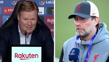 Chapó, Koeman: atentos a su respuesta a Klopp sobre jugar en Valdebebas
