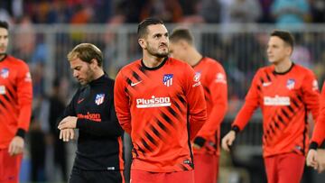 Koke, descartado para la final