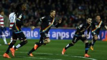 Z&eacute; Castro logr&oacute; el gol del empate ante el Granada.