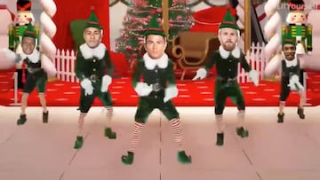 El famoso vídeo navideño de WhatsApp salpica a los cracks del fútbol: Messi, Cristiano, Mbappé...