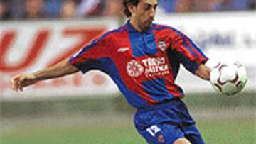 <b>DE PRIMERA</B>. El excelente rendimiento de Cristian Díaz podría alargar su futuro en el Levante.