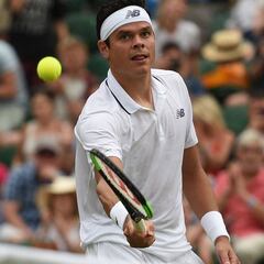 Milos Raonic, baja en el US Open por una lesión de muñeca