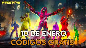 Free Fire | Códigos de hoy martes 10 de enero de 2023: recompensas gratis