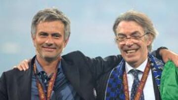 <b>CLÁUSULA.</b> La salida de Mourinho del Inter está bloqueada por la cláusula de 16 millones que exige el Inter.