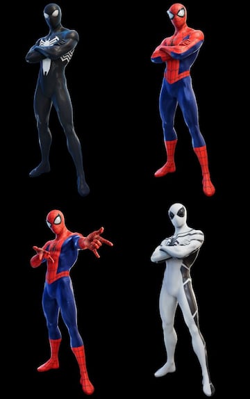 Skin Spider-Man y estilos adicionales
