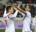 Gameiro y el Sevilla se divierten; el Granada, en autodestrucción