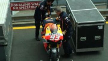 Marc Márquez: "Veo difícil ser campeón en Australia"