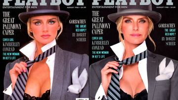 Kimberly Conrad Hefner y otras seis conejitas de Playboy repiten sus portadas 30 años después