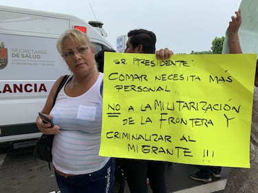 El fútbol alivia a los inmigrantes que pasaron por La Bestia