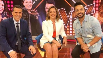 Marco Antonio Regil, Adamari López y Luis Fonsi