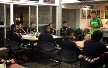 El día de ayer Osorio tuvo su primer acercamiento con los Seleccionados.