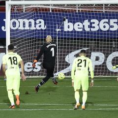El duelo: Oblak crece en los penaltis y Dmitrovic falló tras marcarle