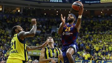 Malcolm Delaney, ante el Fenerbah&ccedil;e.