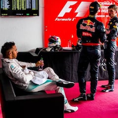 Hamilton solo forzó dos veces su motor en Alemania