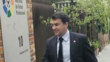<b>CONFIADO. </b>Joan Laporta está seguro de su estrategia legal.