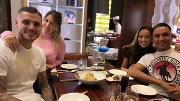 Keylor Navas encuentra en Wanda e Icardi su mejor apoyo en París