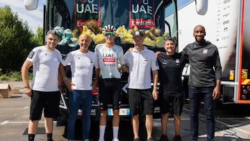 21/07/25
ROBERTO SAN EMETERIO , MATXIN , MARC SOLER , GORKA PRIETO , ESTEBAN PEÑA Y ESTEVE RAMIREZ , ESPAÑOLES EN EL UAE TEAM
DIA DE DESCANSO
TOUR DE FRANCIA 2025
CICLISMO 24/25