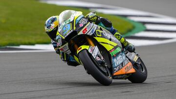 09 Navarro Jorge (esp), MB Conveyors Speed Up, Boscocuro, action during the 2021 Moto 2 Monster Energy British Grand Prix , English Grand Prix from August 26 to 29, 2021 on the Silverstone circuit, in Silverstone, England - Photo Studio Milagro / DPPI
 AFP7 
 28/08/2021 ONLY FOR USE IN SPAIN