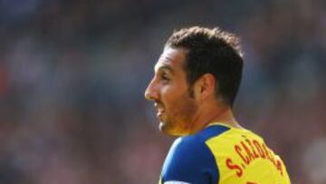 Cazorla, en Wembley.