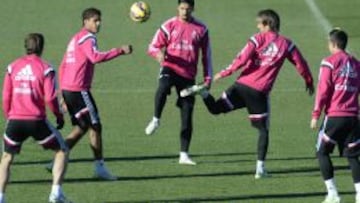 Khedira se incorpora a los entrenamientos con el Madrid