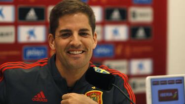 14/10/19 RUEDA DE PRENSA SELECCION ESPAÑOLA ESPAÑA ROBERT MORENO