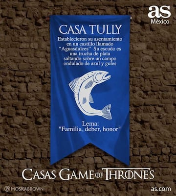 En la Sexta Temporada de Game of Thrones, la Casa Tully tomó un eje central en la historia. 