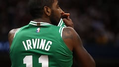 Su compañero Kyrie Irving, el otro gran fichaje de Boston Celtics en verano, se lamenta por el infortinuo de Hayward.