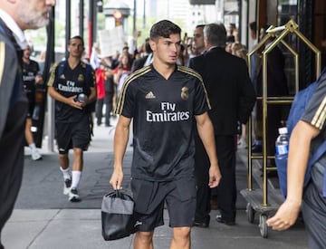 Brahim attends preseason training in Canada.