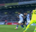 La Real pidió penalti de Carvajal a Markel Bergara