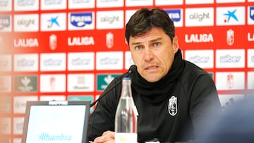 Alexander Medina durante una rueda de prensa.