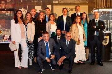 Componentes de la revista Gigantes, en la tercera edici¨®n del Hall of Fame.