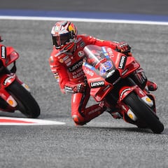 Comienza el festival Ducati pero sin Bagnaia
