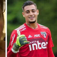El portero del Sao Paulo, detenido por violencia de género: "Estoy encerrada en el baño"