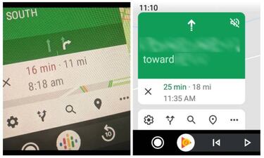 Android Auto se actualiza con el Material design en Maps