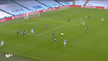 Basta ver la reacción-celebración de Guardiola para entender el golazo que se inventó Ferran
