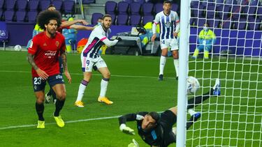11/12/20 PARTIDO PRIMERA DIVISION
REAL VALLADOLID - OSASUNA
GOL 1-0 WEISSMAN