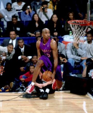 Vince Carter con los Toronto Raptors en el 2000.