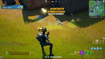 Al completar un contrato de eliminación recibirás una suma de barras de oro.