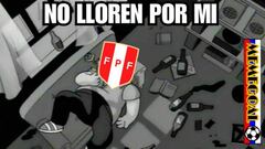 Los memes no perdonaron la eliminación de Perú