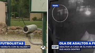 Así se realizó el robo en la casa de Álvaro Morata en Mirasierra
